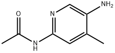 4-甲基-2-乙酰氨基-5-氨基吡啶, 475060-18-5, 结构式