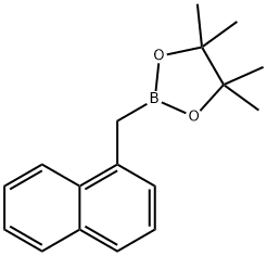 4,4,5,5-tetraMethyl-2-(naphthalen-1-ylMethyl)-1,3,2-dioxaborolane Structure