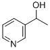 3-(1-羟乙基)吡啶, 4754-27-2, 结构式