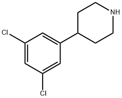 4-(3,5-DICHLORO-PHENYL)-PIPERIDINE
 Structure