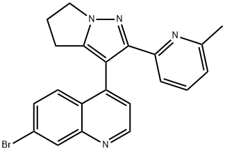 Quinoline, 7-broMo-4-[5,6-dihydro-2-(6-Methyl-2-pyridinyl)-4H-pyrrolo[1,2-b]pyrazol-3-yl]-|