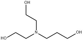 3-[双(2-羟乙基)氨基]-1-丙醇 结构式