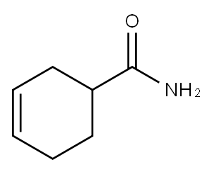 环己-3-烯-1-甲酰胺 结构式