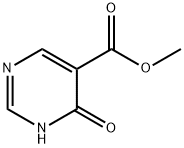 4-Hydroxypyrimidine-5-carboxylic acid methyl ester Structure