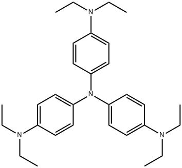 TRIS(4-(DIETHYLAMINO)PHENYL)AMINE  99 Structure