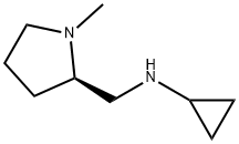 2-Pyrrolidinemethanamine,N-cyclopropyl-N-methyl-,(2R)-(9CI) Structure