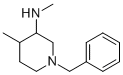 顺式-1-苄基-3-(甲氨基)-4-甲基哌啶双盐酸盐, 477600-68-3, 结构式