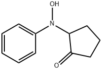 Cyclopentanone, 2-(hydroxyphenylamino)- (9CI) Structure