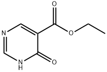 4-羟基-5-嘧啶甲酸乙酯, 4786-52-1, 结构式