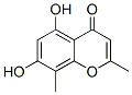 5,7-Dihydroxy-2,8-dimethyl-4H-1-benzopyran-4-one 结构式