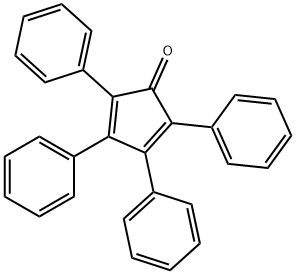 Tetraphenylcyclopentadienone Struktur
