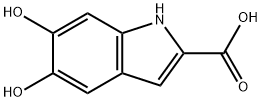 5,6-二羟基-2-吲哚甲酸, 4790-08-3, 结构式