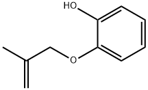 邻(2-甲基烯丙氧基)苯酚 结构式