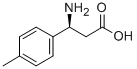 (S)-3-氨基-3-(4-甲基苯基)丙酸 结构式