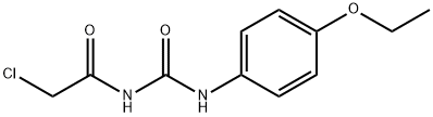 1-(2-chloroacetyl)-3-(4-ethoxyphenyl)urea Struktur