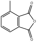 3-Methylphthalic anhydride Struktur