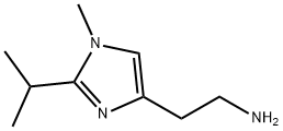2-(2-ISOPROPYL-1-METHYLIMIDAZOL-4-YL)ETHYLAMINE Structure