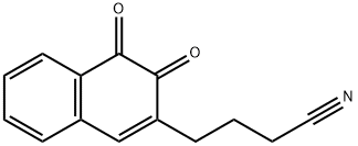 2-Naphthalenebutanenitrile, 3,4-dihydro-3,4-dioxo- (9CI) Structure