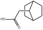 Bicyclo[2.2.1]heptane-7-acetic acid (9CI) Structure
