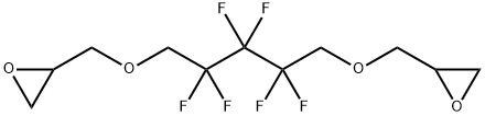 1,5-二(2,3-环氧丙氧基)-2,2,3,3,4,4-六氟戊烷, 4798-39-4, 结构式