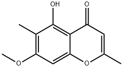 甲基丁香色原酮, 480-12-6, 结构式
