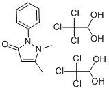 抱水クロラール/アンチピリン,(1:2) 化学構造式