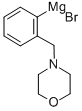 [2-(4-吗啉甲基)苯基]溴化镁 结构式