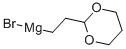 (1,3-二氧六环-2-乙基)溴化镁, 480438-44-6, 结构式