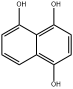 naphthalene-1,4,5-triol  Struktur