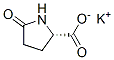 potassium 5-oxo-L-prolinate Structure