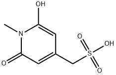 4-Pyridinemethanesulfonic acid, 1,6-dihydro-2-hydroxy-1-methyl-6-oxo- (9CI) Structure