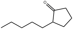2-戊基环戊酮, 4819-67-4, 结构式