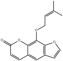 9-(3-Methylbut-2-enyloxy)-7H-furo[3,2-g]chromen-7-on