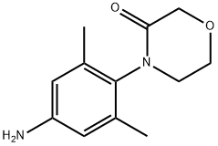 3-Morpholinone, 4-(4-amino-2,6-dimethylphenyl)- Structure