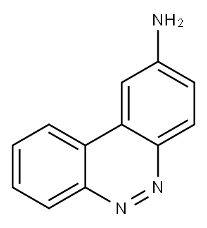 2-アミノベンゾ[c]シンノリン 化学構造式