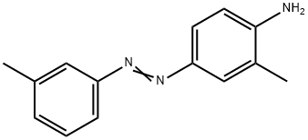 4-Amino-3,3'-dimethylazobenzene Struktur
