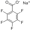 Sodium 2,3,4,5,6-pentafluorobenzoate Structure