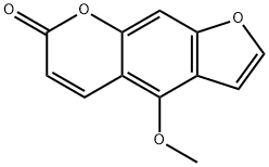 佛手苷内酯, 484-20-8, 结构式