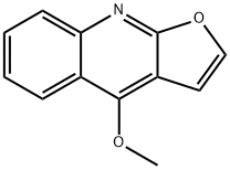 白鲜碱, 484-29-7, 结构式