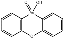10-Hydroxy-10H-phenoxarsine 10-oxide Structure
