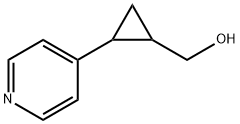 Cyclopropanemethanol, 2-(4-pyridinyl)- (9CI) Structure