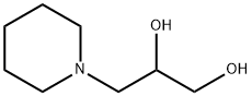 3-哌啶基-1，2-丙二醇 结构式