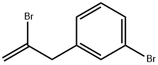 2-Bromo-3-(3-bromophenyl)prop-1-ene Structure