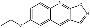 Isoxazolo[5,4-b]quinoline, 6-ethoxy- (9CI) Structure