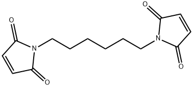 1,6-ビスマレイミドヘキサン 化学構造式