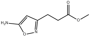 3-Isoxazolepropanoicacid,5-amino-,methylester(9CI) Structure
