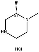 (S)-1,2-ジメチルピペラジン二塩酸塩 化学構造式