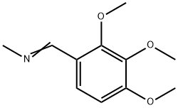 METHANAMINE, N-[(2,3,4-TRIMETHOXYPHENYL)METHYLENE]- Structure