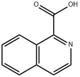 イソキノリン-1-カルボン酸 化学構造式