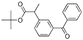 Benzeneacetic acid, 3-benzoyl-a-Methyl-, 1,1-diMethylethyl ester Structure